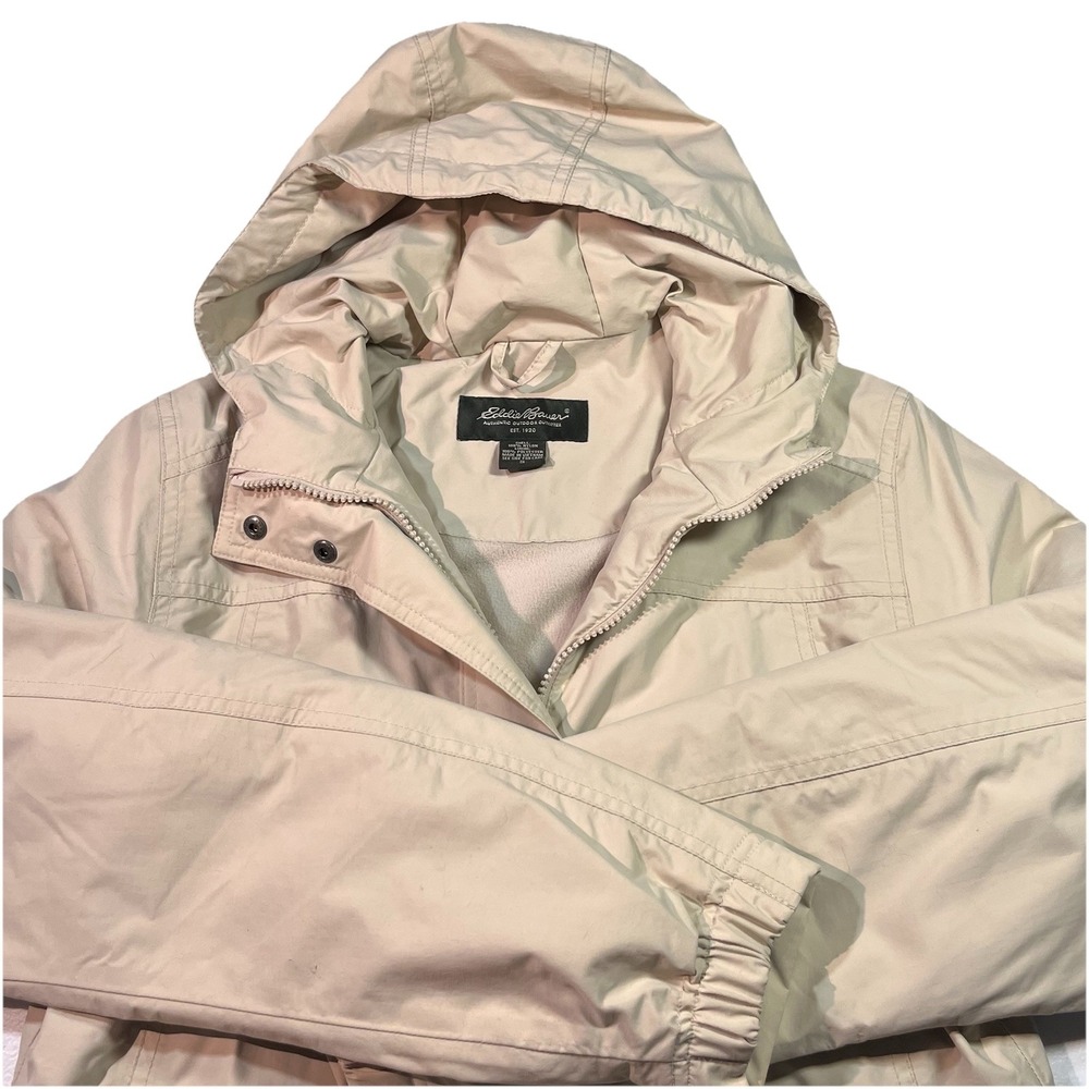 VTG‎ Eddie Bauer Women's Fleece Lined Mid Length Winter Coat Size Small EUC